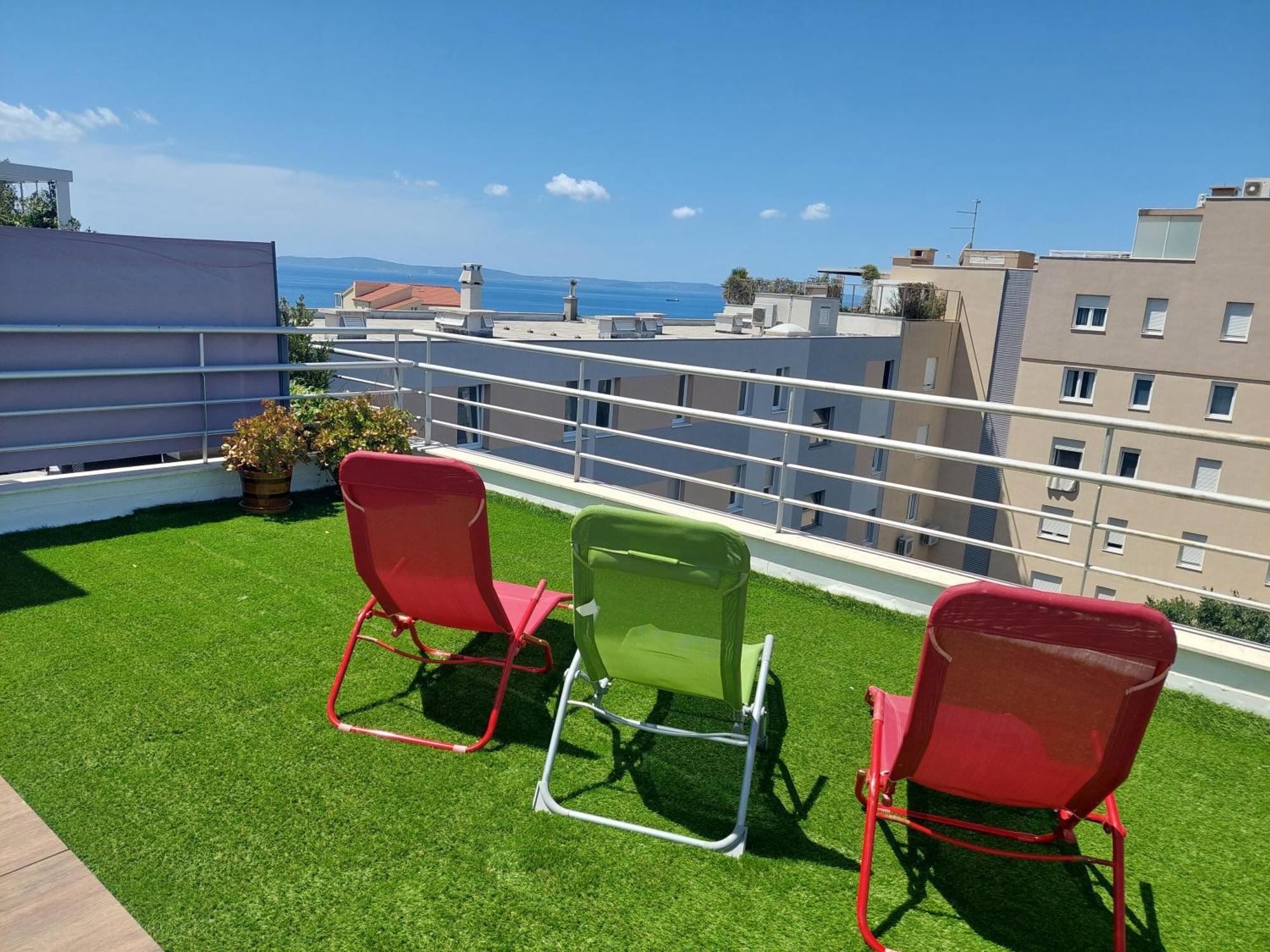 Apartamento Penthouse Znjan Split Exterior foto